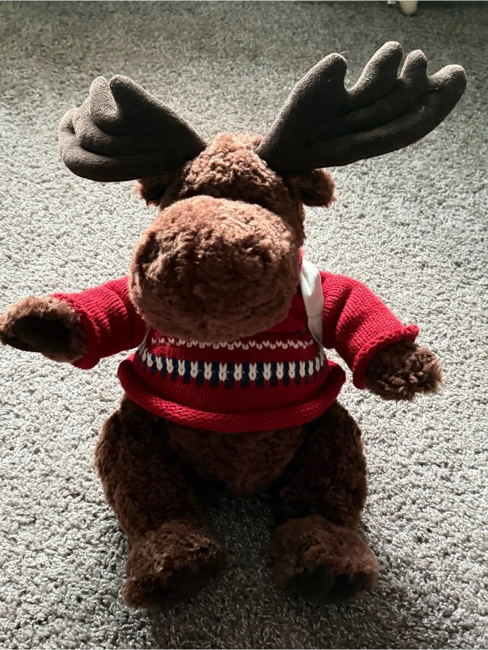 Vintage American Eagle Mac The Moose Plush 16”